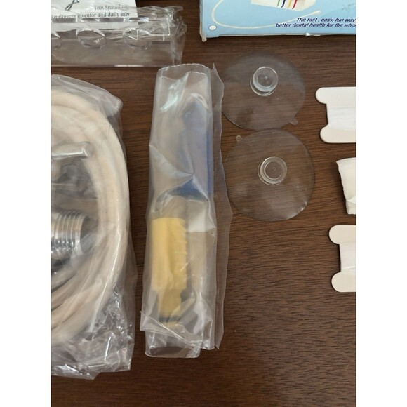 Oral Breeze Shower Faucet Dental Teeth Irrigator Polished Chrome Water Flosser - Picture 5 of 7